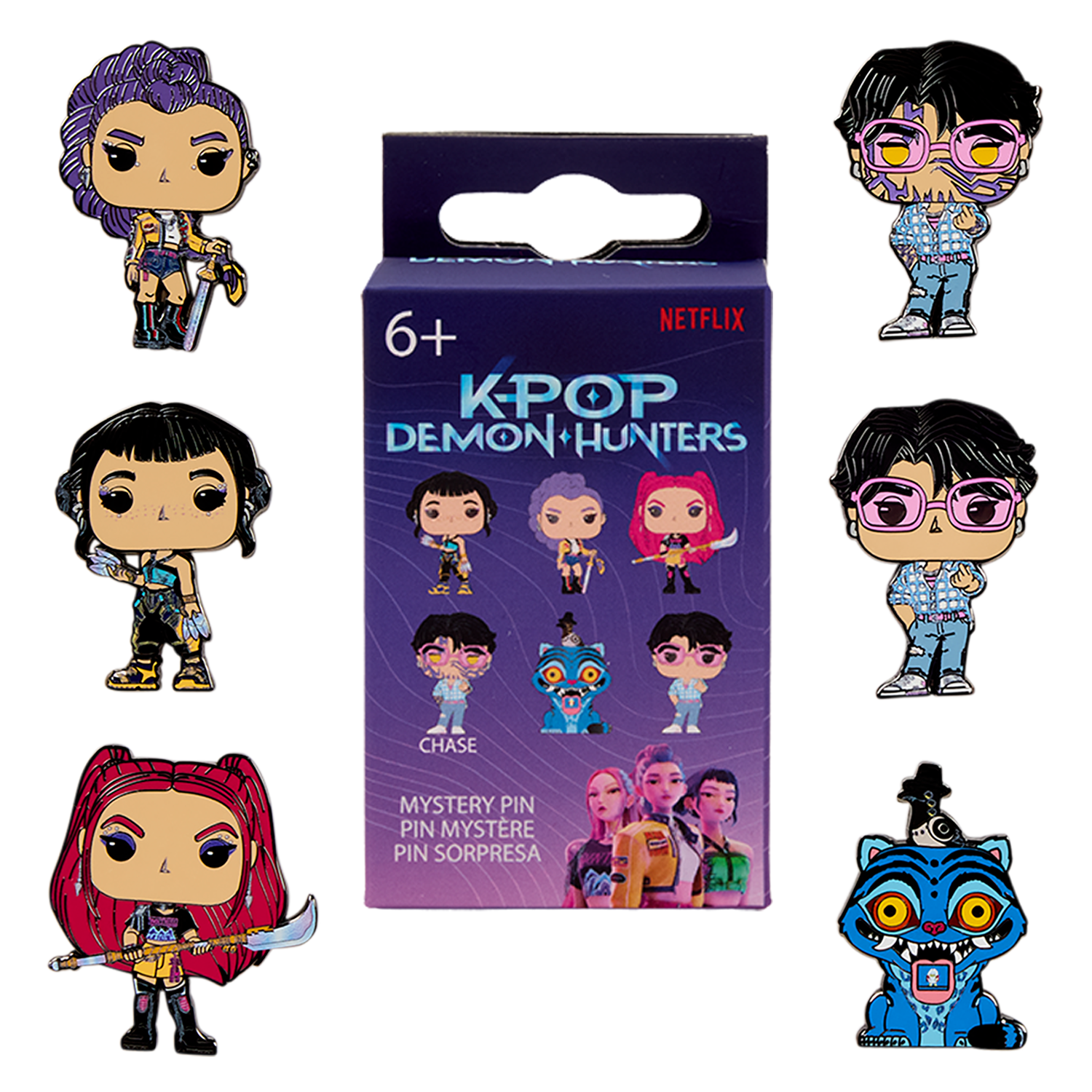 Funko Pop By Loungefly K-Pop Demon Hunters Mystery Box Pin | Officially Licensed